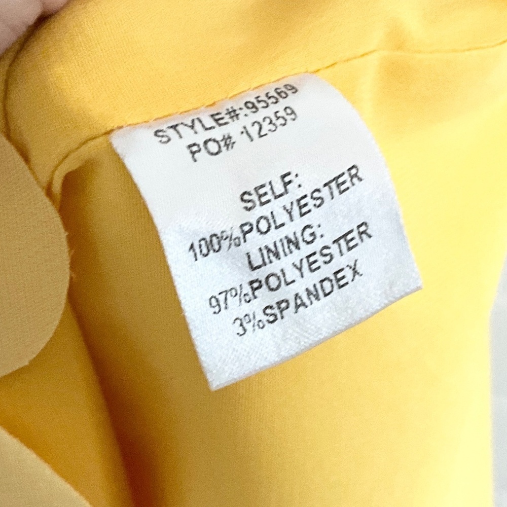 Anthropologie Yellow Mini Dress - Picture 11 of 12